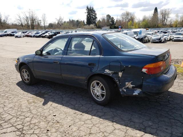 1Y1SK52821Z412447 - 2001 CHEVROLET GEO PRIZM BASE Mavi foto 2