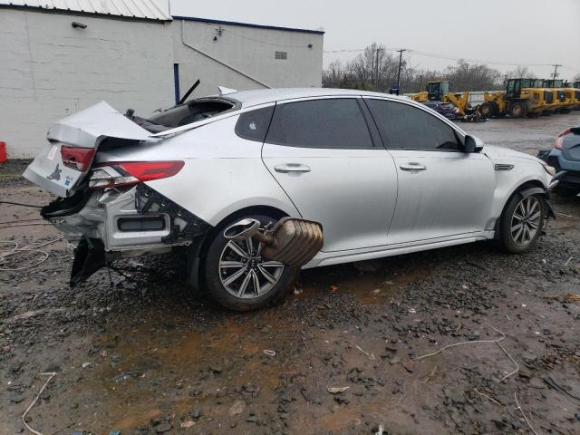 5XXGU4L13KG286359 - 2019 KIA OPTIMA EX SILVER photo 3