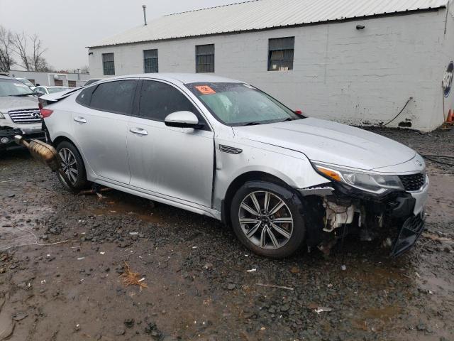 5XXGU4L13KG286359 - 2019 KIA OPTIMA EX SILVER photo 4