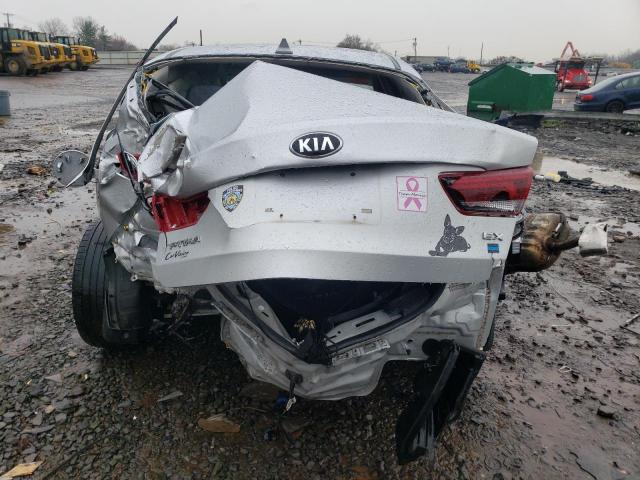 5XXGU4L13KG286359 - 2019 KIA OPTIMA EX SILVER photo 6