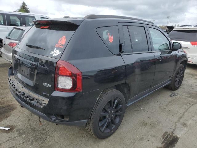 1C4NJCBA8ED826007 - 2014 JEEP COMPASS SPORT BLACK photo 3