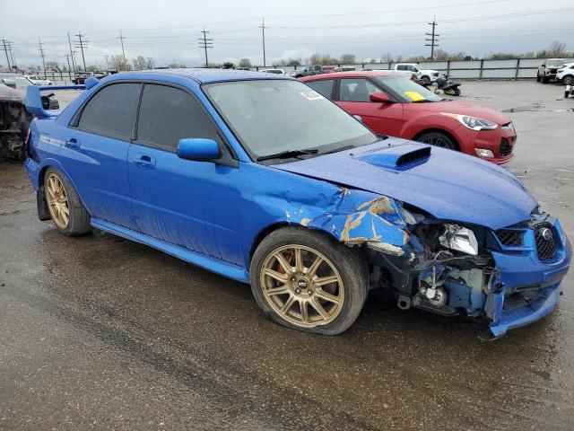 JF1GD76607L509477 - 2007 SUBARU IMPREZA WRX STI BLUE photo 4