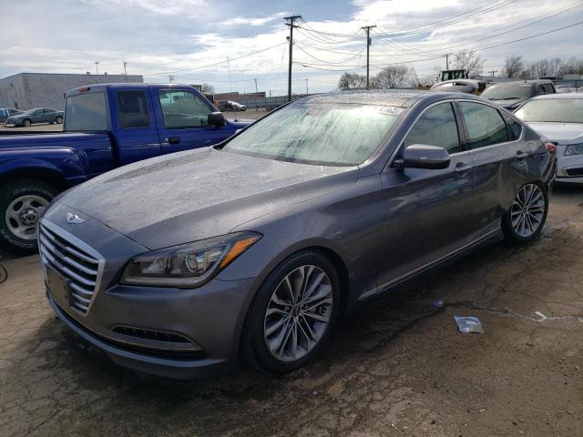 KMHGN4JE0FU057362 - 2015 HYUNDAI GENESIS 3.8L GRAY photo 1