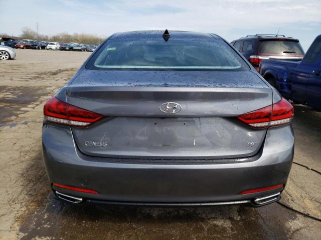 KMHGN4JE0FU057362 - 2015 HYUNDAI GENESIS 3.8L GRAY photo 6