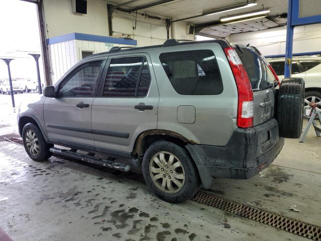 JHLRD77896C040989 - 2006 HONDA CR-V EX SILVER photo 2