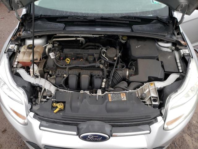 1FADP3F25EL344636 - 2014 FORD FOCUS SE SILVER photo 11