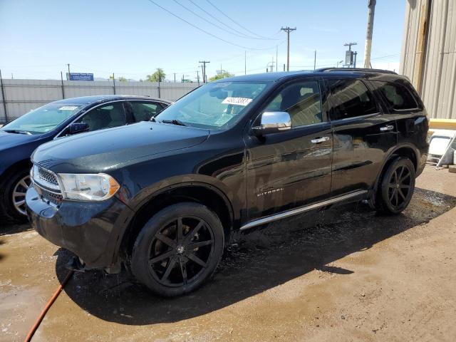 1C4RDHEGXDC669431 - 2013 DODGE DURANGO CITADEL BLACK photo 1