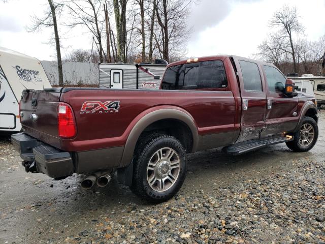 1FT7W2BTXFED54359 - 2015 FORD F250 SUPER DUTY BROWN photo 3