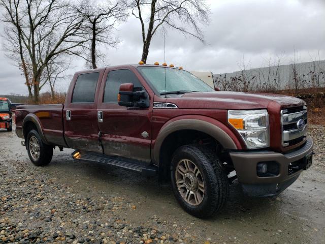 1FT7W2BTXFED54359 - 2015 FORD F250 SUPER DUTY BROWN photo 4