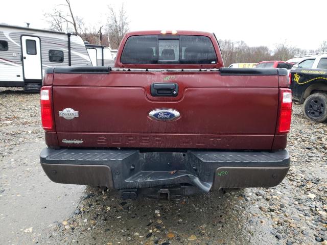 1FT7W2BTXFED54359 - 2015 FORD F250 SUPER DUTY BROWN photo 6