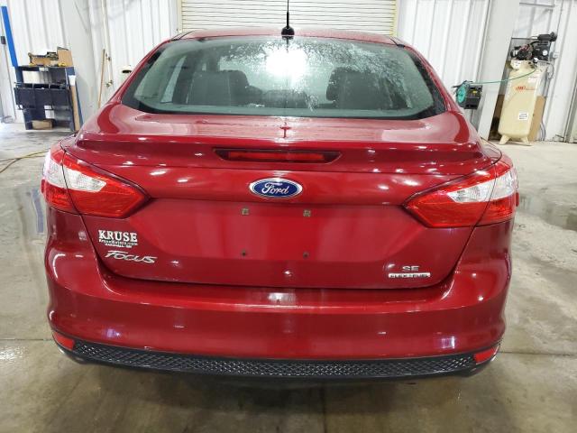 1FADP3F23DL151867 - 2013 FORD FOCUS SE RED photo 6