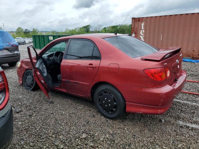 1NXBR32E04Z234948 - 2004 TOYOTA COROLLA CE RED photo 2