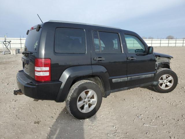 1J4PN2GK5BW510664 - 2011 JEEP LIBERTY SPORT BLACK photo 3