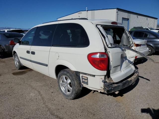 1D4GP24R06B666757 - 2006 DODGE GRAND CARA SE WHITE photo 2