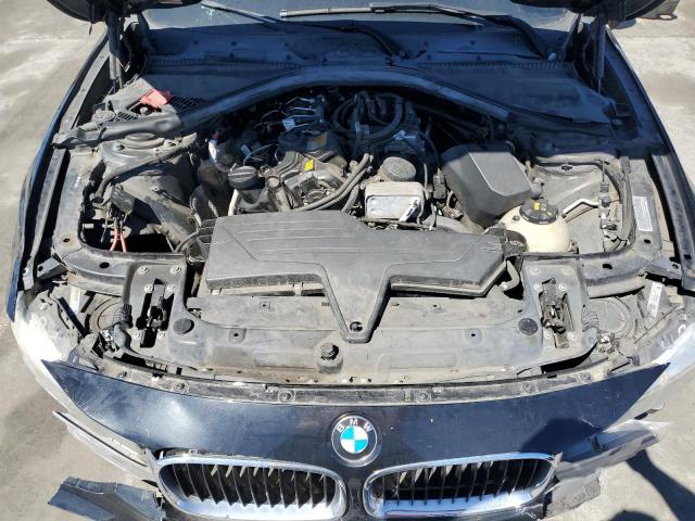 WBA3C1C57EK114281 - 2014 BMW 328 I SULEV BLACK photo 11