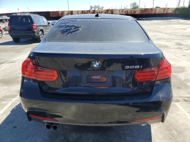 WBA3C1C57EK114281 - 2014 BMW 328 I SULEV BLACK photo 6