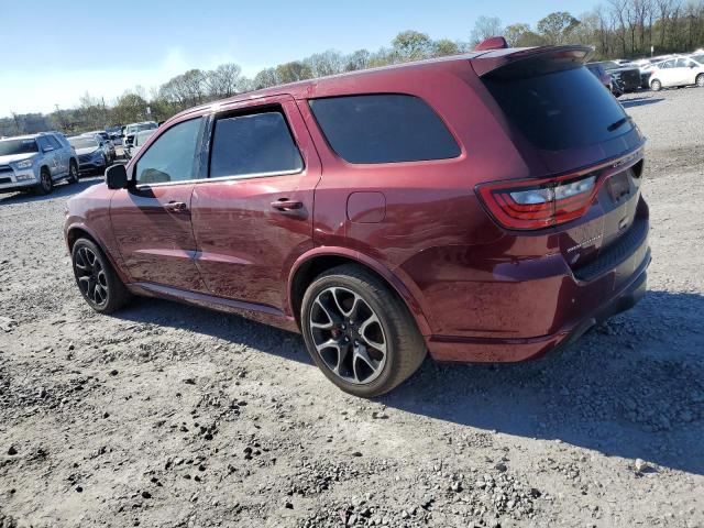 1C4SDJH96MC626534 - 2021 DODGE DURANGO SRT HELLCAT BURGUNDY photo 2