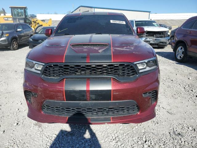 1C4SDJH96MC626534 - 2021 DODGE DURANGO SRT HELLCAT BURGUNDY photo 5