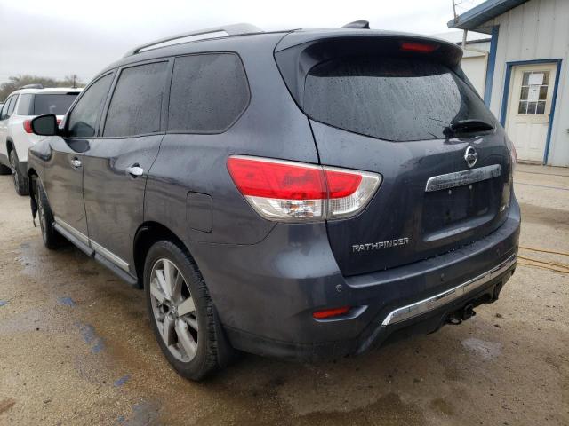 5N1AR2MN3DC673621 - 2013 NISSAN PATHFINDER S GRAY photo 2