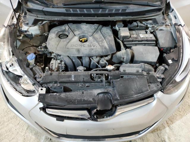 5NPDH4AE9GH700821 - 2016 HYUNDAI ELANTRA SE SILVER photo 11