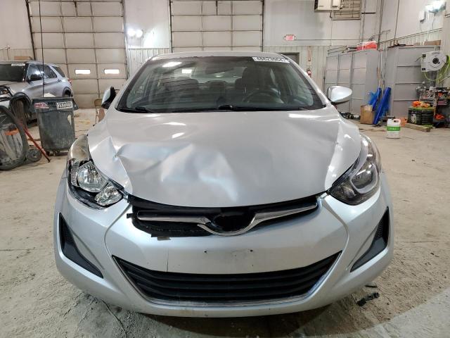 5NPDH4AE9GH700821 - 2016 HYUNDAI ELANTRA SE SILVER photo 5