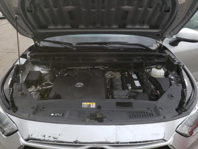 5TDGZRAH8LS503368 - 2020 TOYOTA HIGHLANDER XLE SILVER photo 12