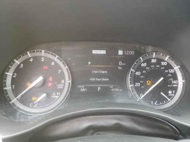 5TDGZRAH8LS503368 - 2020 TOYOTA HIGHLANDER XLE SILVER photo 9