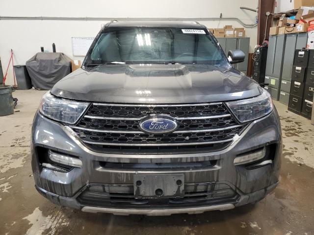 1FMSK8DH3LGB87713 - 2020 FORD EXPLORER XLT GRAY photo 5