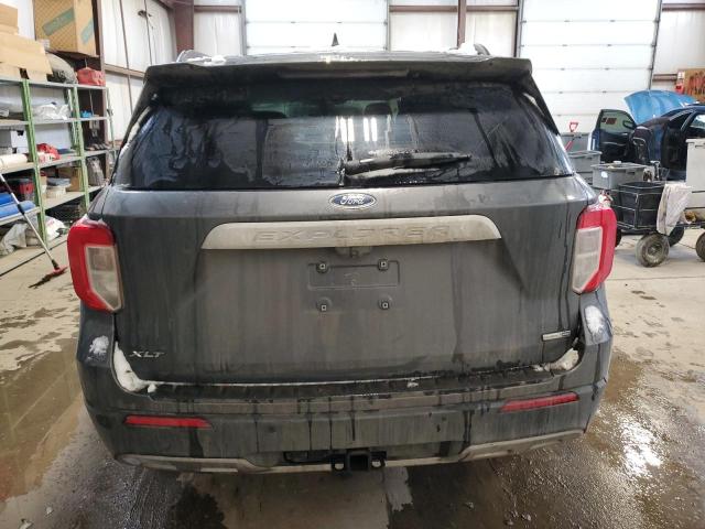 1FMSK8DH3LGB87713 - 2020 FORD EXPLORER XLT GRAY photo 6