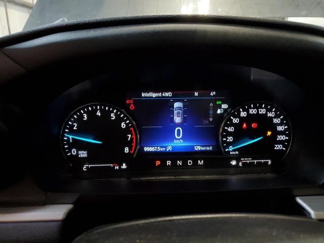 1FMSK8DH3LGB87713 - 2020 FORD EXPLORER XLT GRAY photo 9