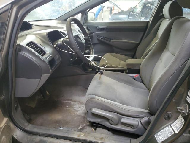 2HGFA16307H034767 - 2007 HONDA CIVIC DX GRAY photo 7