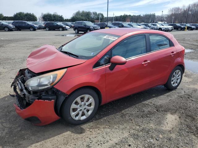 KNADM5A33D6131337 - 2013 KIA RIO LX RED photo 1