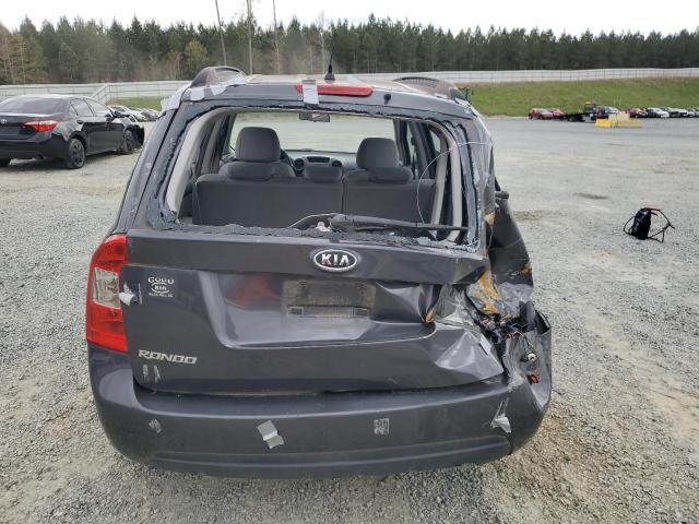 KNAFG525887130586 - 2008 KIA RONDO BASE GRAY photo 6