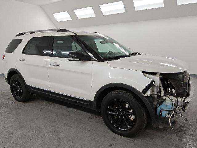 1FM5K7D84FGA14617 - 2015 FORD EXPLORER XLT WHITE photo 4