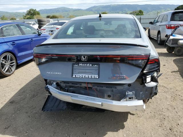 1HGCY2F52RA043462 - 2024 HONDA ACCORD HYBRID SPORT GRAY photo 6