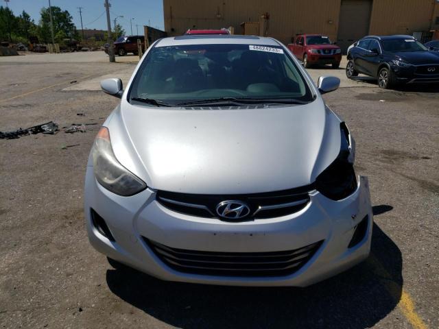 KMHDH4AE6BU140704 - 2011 HYUNDAI ELANTRA GLS SILVER photo 5