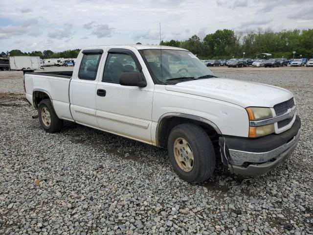 2GCEC19T431150489 - 2003 CHEVROLET SILVERADO C1500 WHITE photo 4