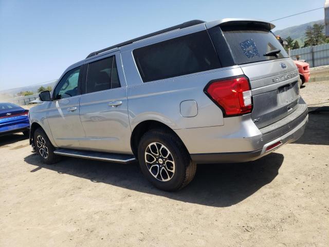 1FMJK1JT4NEA57983 - 2022 FORD EXPEDITION MAX XLT SILVER photo 2