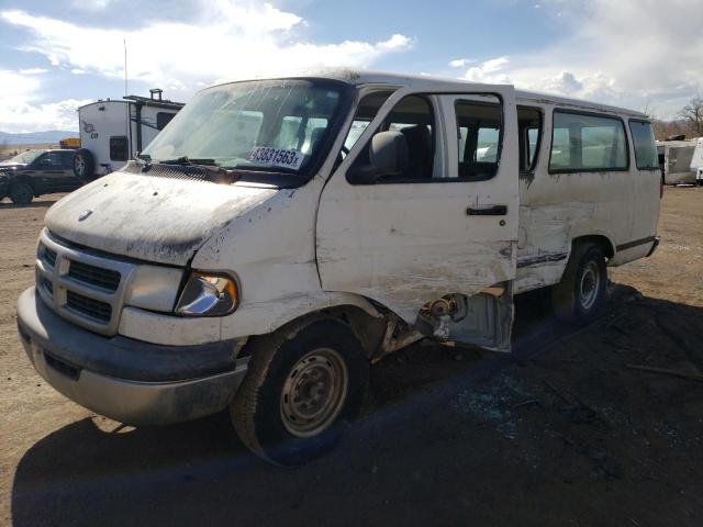 2B5WB35Y7YK160819 - 2000 DODGE RAM WAGON B3500 WHITE photo 1