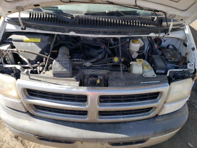 2B5WB35Y7YK160819 - 2000 DODGE RAM WAGON B3500 WHITE photo 12