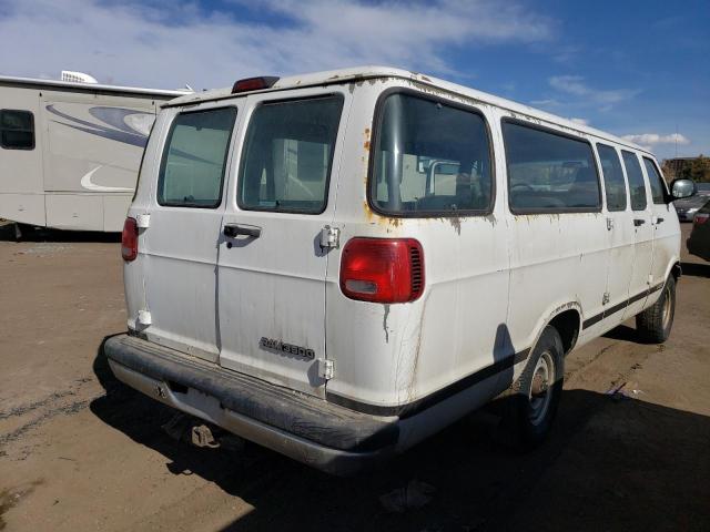 2B5WB35Y7YK160819 - 2000 DODGE RAM WAGON B3500 WHITE photo 3