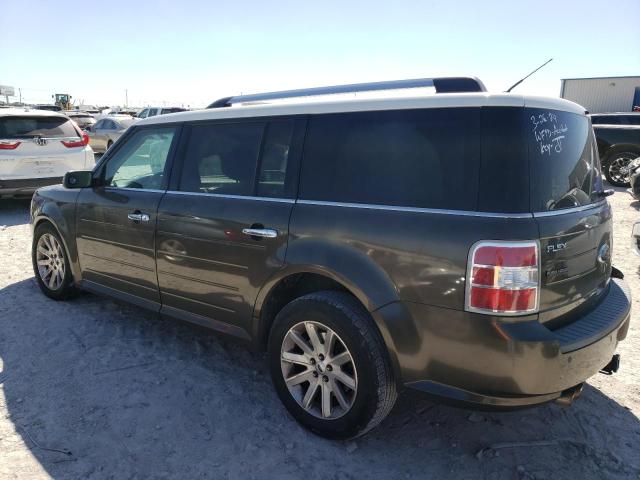 2FMGK5CC6BBD34848 - 2011 FORD FLEX SEL BROWN photo 2