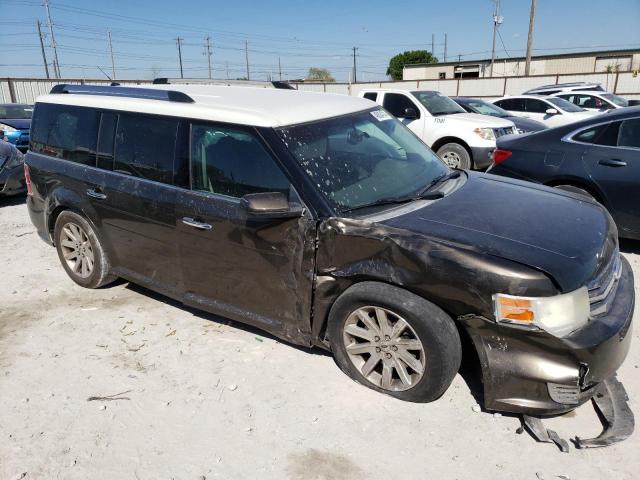 2FMGK5CC6BBD34848 - 2011 FORD FLEX SEL BROWN photo 4