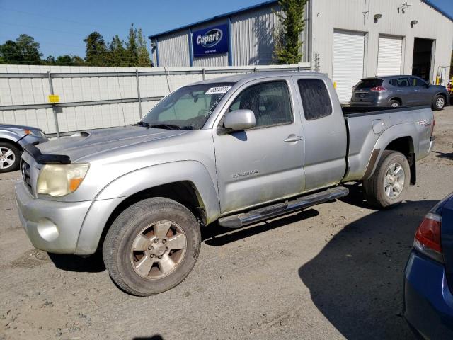 5TETU62NX8Z585114 - 2008 TOYOTA TACOMA PRERUNNER ACCESS CAB SILVER photo 1