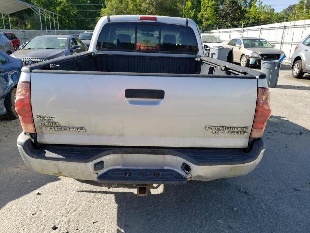 5TETU62NX8Z585114 - 2008 TOYOTA TACOMA PRERUNNER ACCESS CAB SILVER photo 6