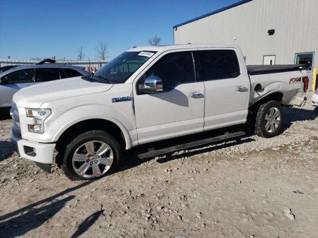 1FTEW1EF4HFA36225 - 2017 FORD F150 SUPERCREW WHITE photo 1