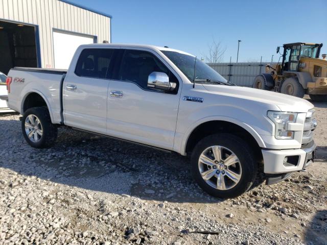 1FTEW1EF4HFA36225 - 2017 FORD F150 SUPERCREW WHITE photo 4