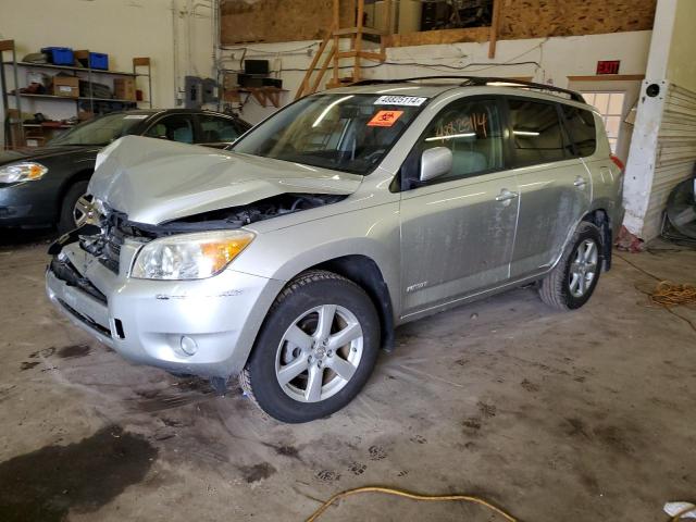 JTMBD31V166007473 - 2006 TOYOTA RAV4 LIMITED SILVER photo 1