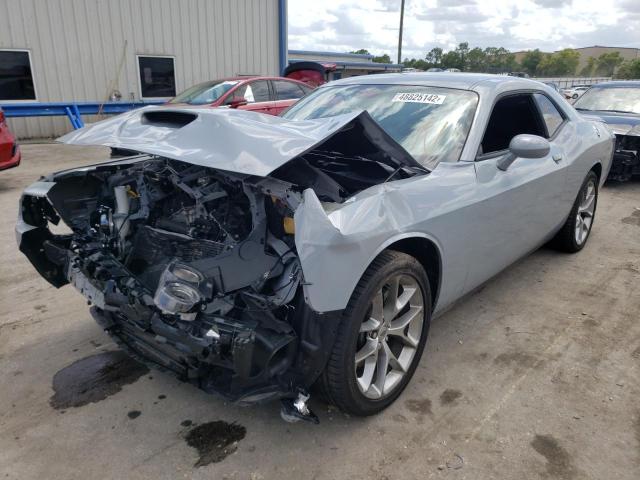 2C3CDZJG8LH236854 - 2020 DODGE CHALLENGER GT GRAY photo 2