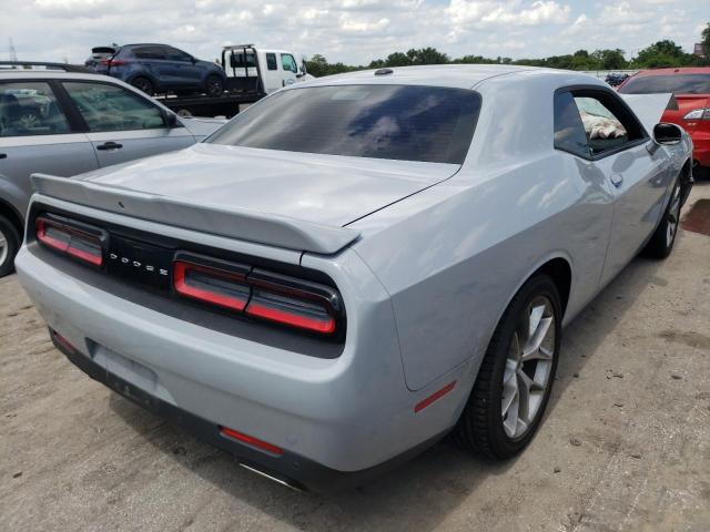 2C3CDZJG8LH236854 - 2020 DODGE CHALLENGER GT GRAY photo 4